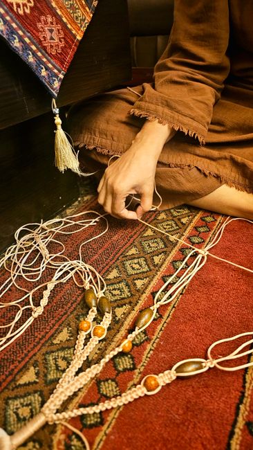 Күңгірт текстуралы витраж фрагменті